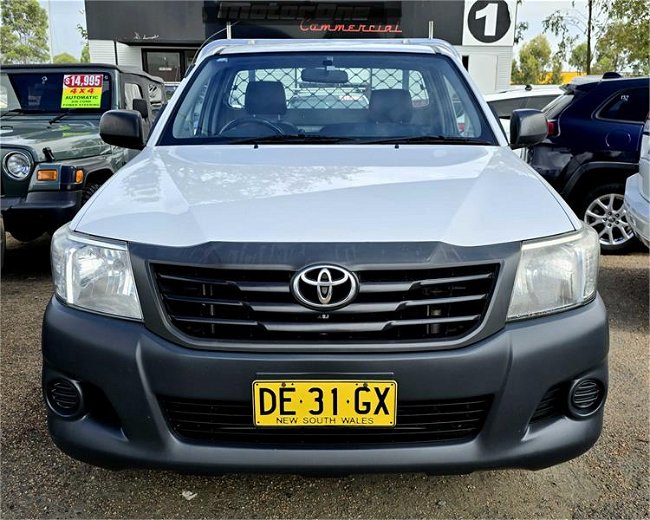 2012 Toyota Hilux Workmate TGN16R MY12