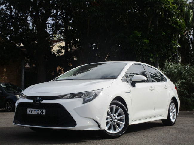 2022 Toyota Corolla Sedan Hybrid Ascent Sport 1.8l Auto Cvt