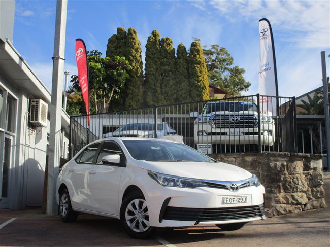 2018 Toyota Corolla Ascent Zre172r My17
