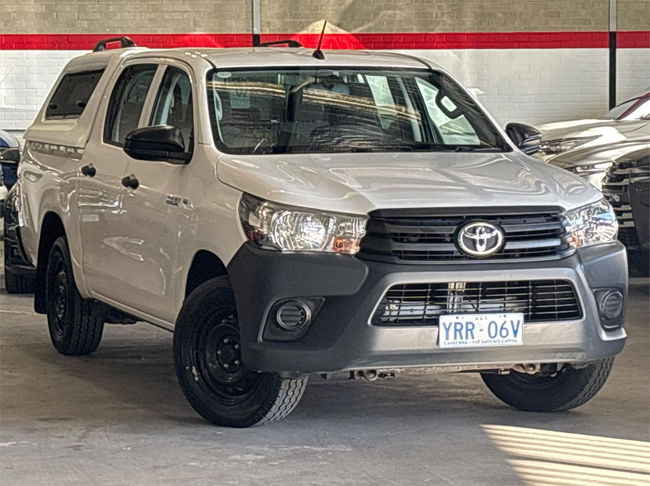 2018 Toyota Hilux Workmate Auto 4x2 Double Cab