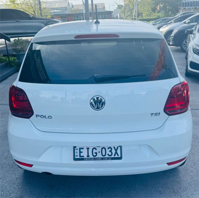 2016 Volkswagen Polo 66TSI Trendline 6R Auto MY16